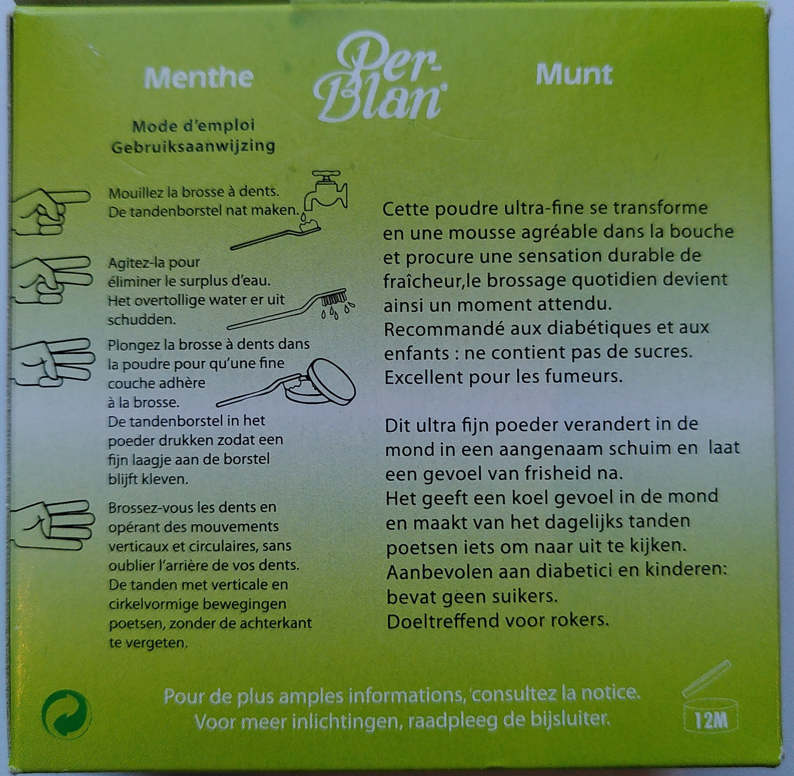 Per-Blan Menthe - Product - en