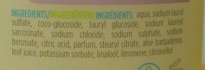 Hand soap lavender - Ingredients