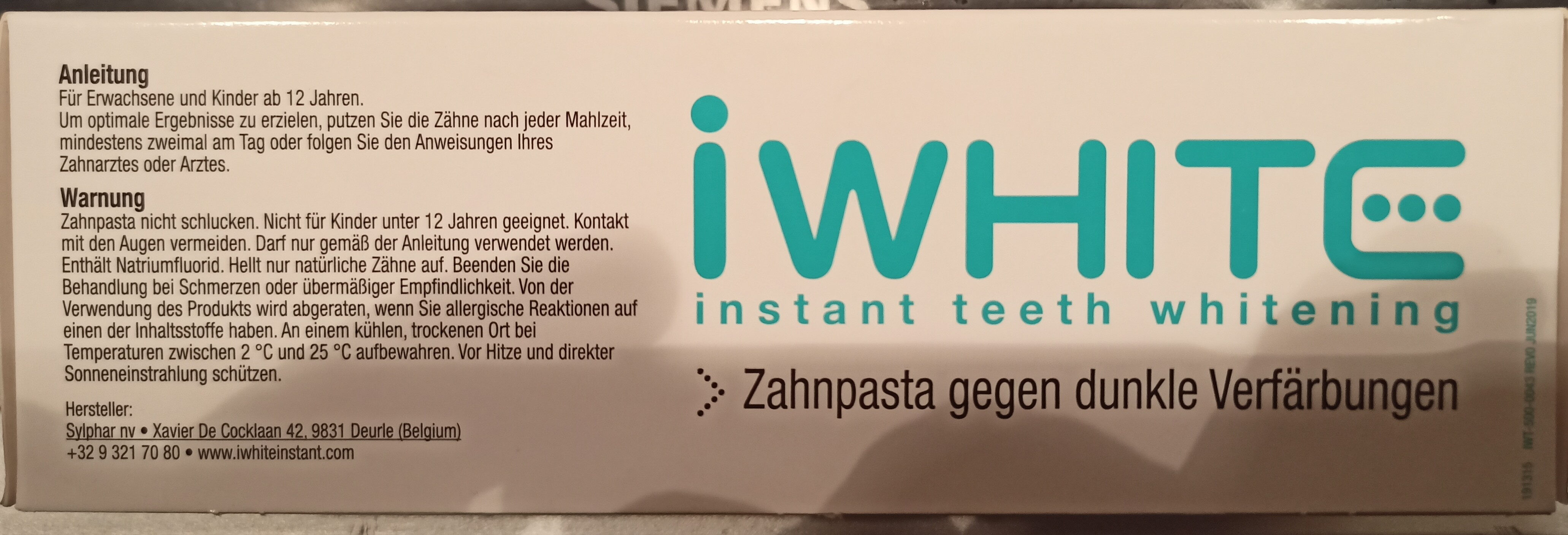 instant teeth whitening - Produit - de