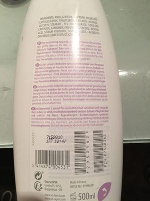 Moisturizing body milk - Produktas