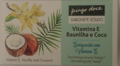 Sabonete sólido vitamina E Baunilha e coco - 1