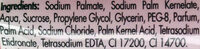 Sabonete glicerina clássico - Ingredientes - pt