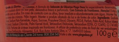Sabonete glicerina framboesa - 2