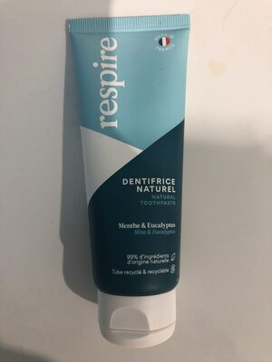 Dentifrice naturel menthe eucalyptus - 製品 - fr