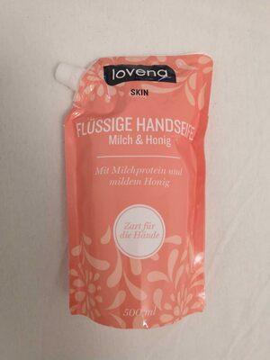 lovena Skin Flüssige Handseife Milch & Honig - Produkt