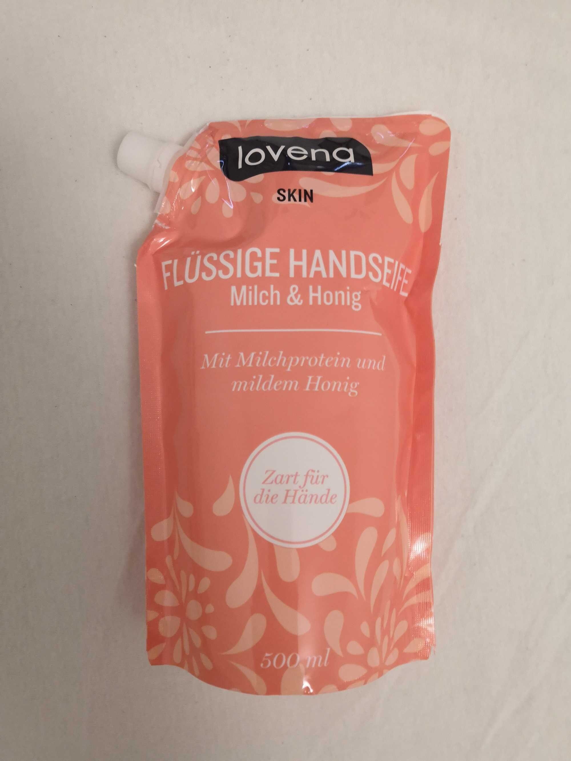 lovena Skin Flüssige Handseife Milch & Honig - Produkt - de