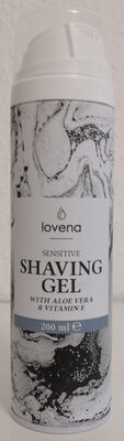 Shaving Gel, Sensitive, with Aloe Vera & Vitamin E - Produkt - de