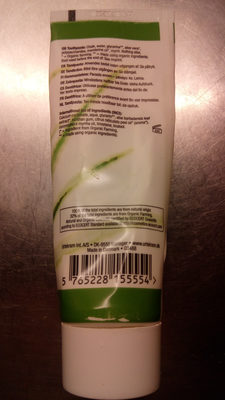 Urtekram Aloe Vera Toothpaste - 4
