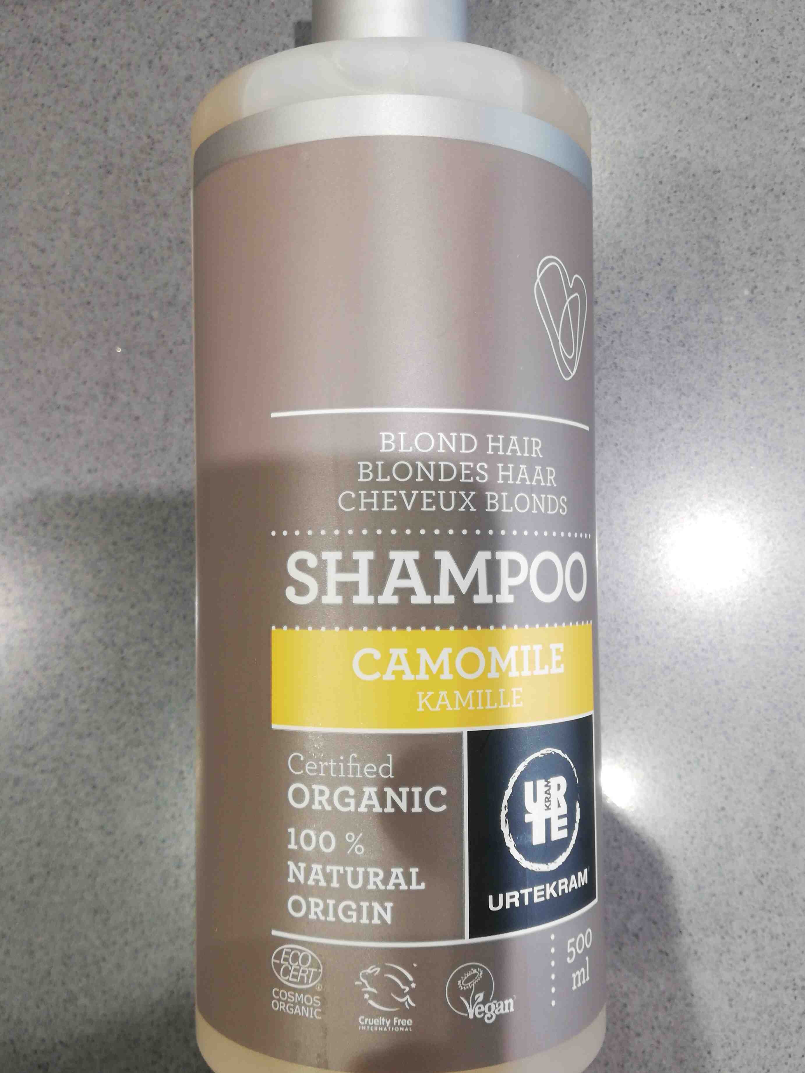 shampoo camomile Urtekram - Produit - en