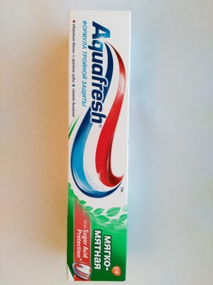 Зубная паста Aquafresh Мягко-Мятная - 5