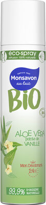 Monsavon Bio Déodorant Spray Aloe Vanille - Produit - fr