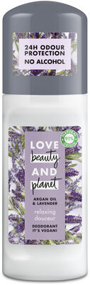 Love Beauty And Planet Déodorant Femme Bille Douceur Huile d'Argan & Lavande Vegan - Product - fr