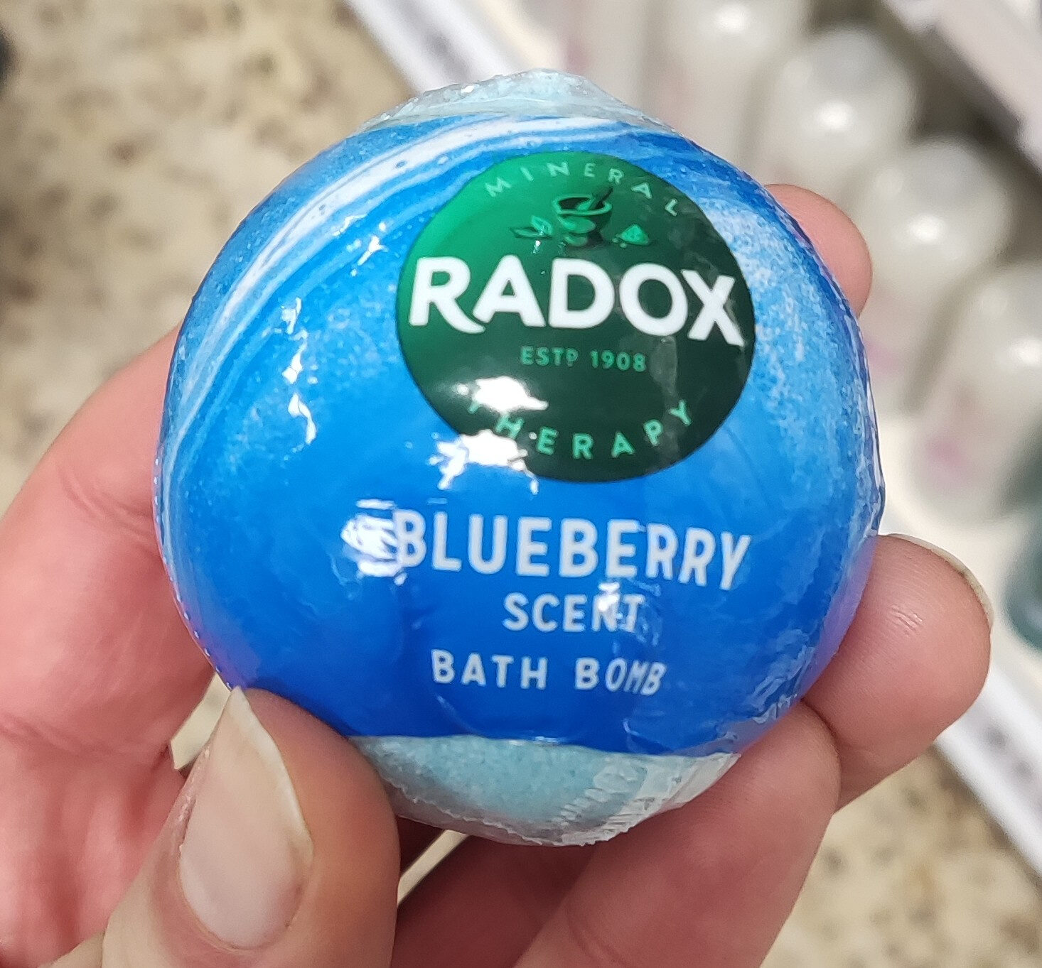 radox blueberry bath bomb - Product - en