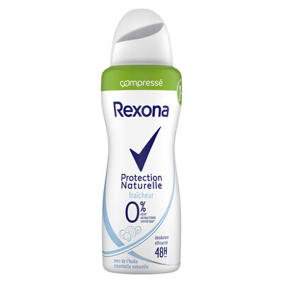 Rexona Déodorant Femme Spray Antibactérien Protection Naturelle Fraîcheur 48H 100ml - 1