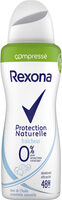Rexona Déodorant Femme Spray Antibactérien Protection Naturelle Fraîcheur 48H 100ml - Produit - fr