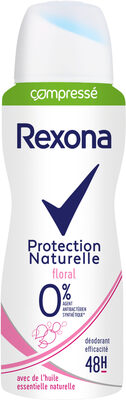 Rexona Déodorant Femme Spray Antibactérien Protection Naturelle Floral 48H 100ml - Produit - fr