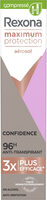 Rexona Déodorant Aérosol Compressé Femme Anti-Transpirant Maximum Protection 96H Confidence 100ml - Product - fr
