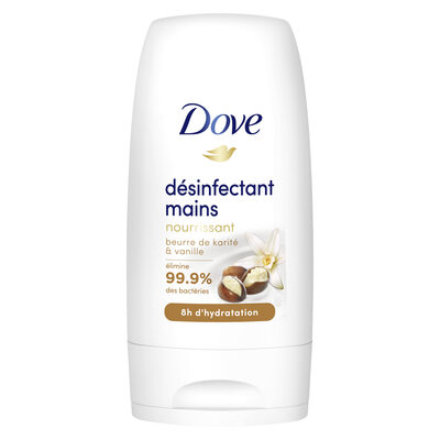 Dove Désinfectant Mains Nourrissant Beurre de Karité & Vanille 50ml - 2