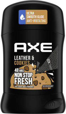 Axe Déodorant Homme Stick Collision Cuir & Cookies 48 h Non-Stop Frais 50ml - Produit - fr
