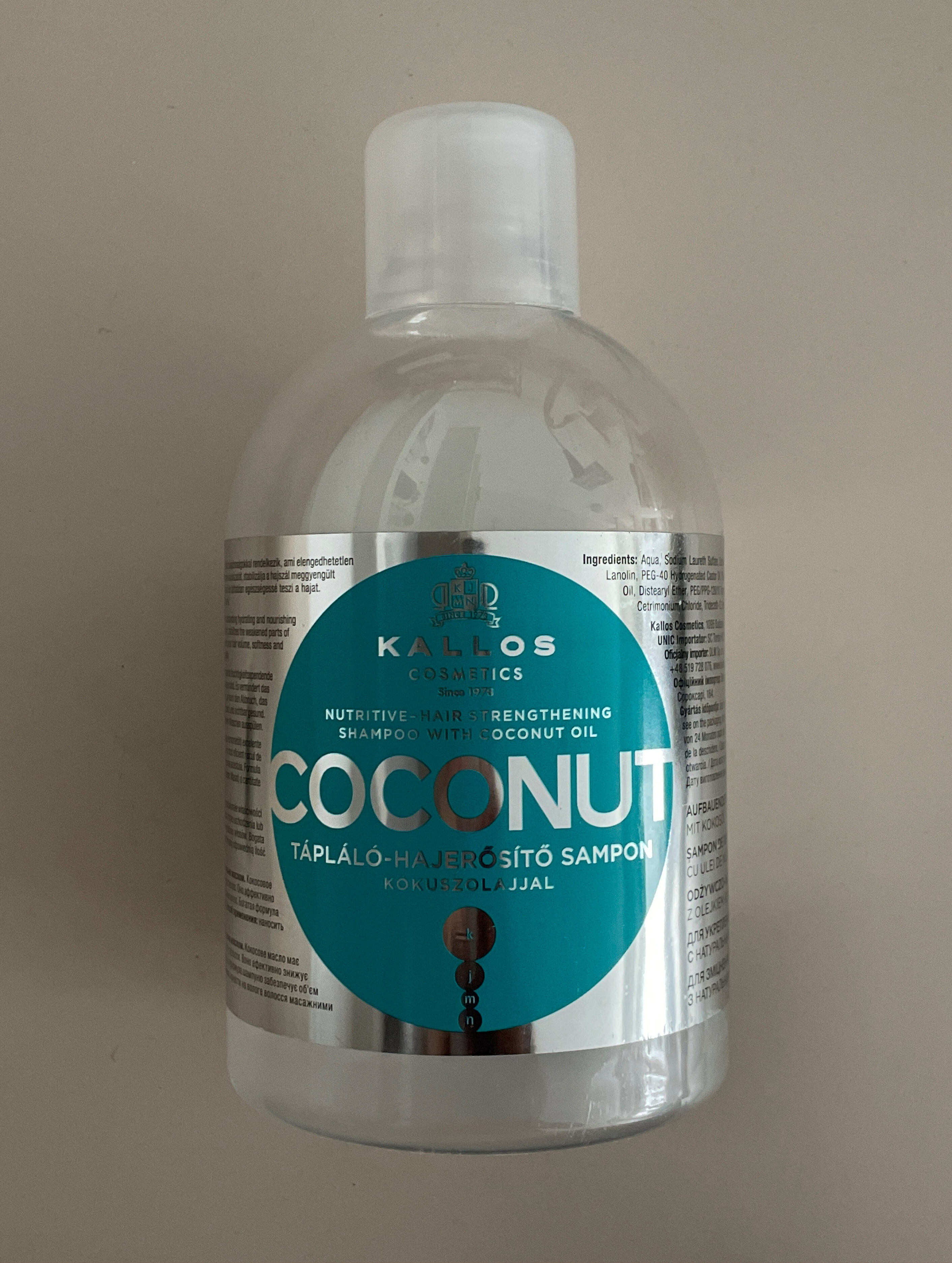 Coconut shampoo - Продукт - es