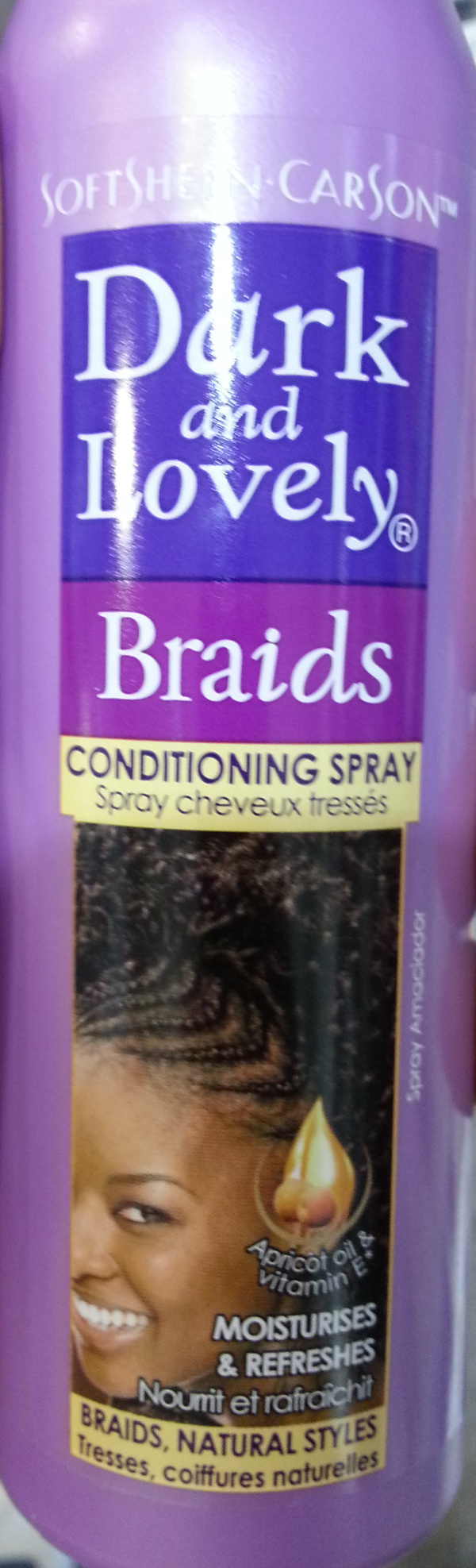Braids conditioning spray - Produit - fr