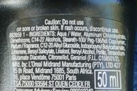 Men 48H Deodorant - Ingredients - en