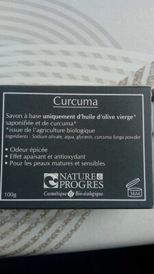 Savon curcuma - 1