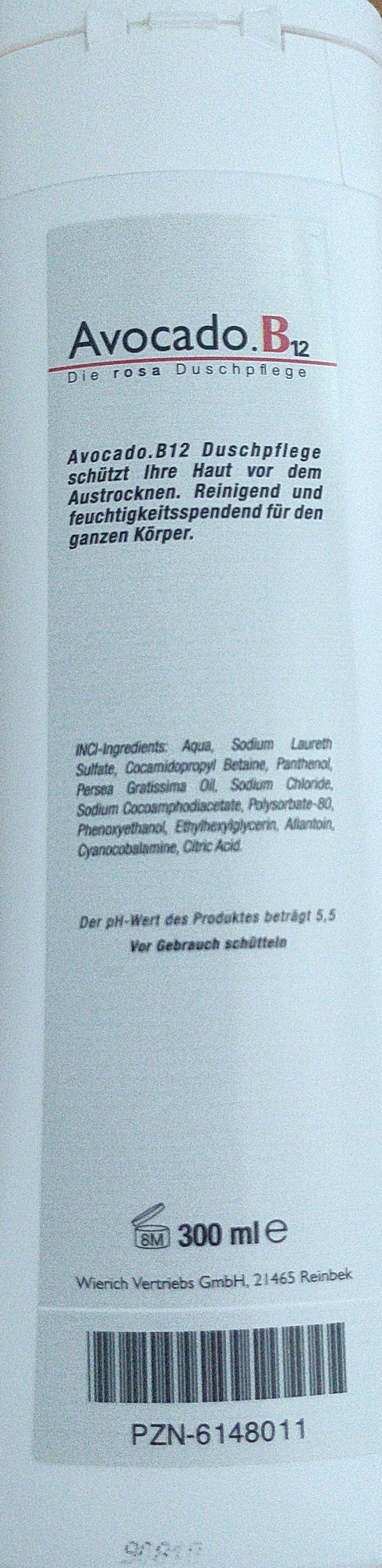 Avocado B12 Duschpflege - Produto - de