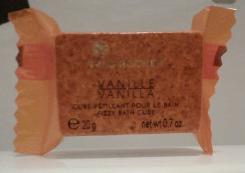 Cube pétillant pour le bain Vanille - Product