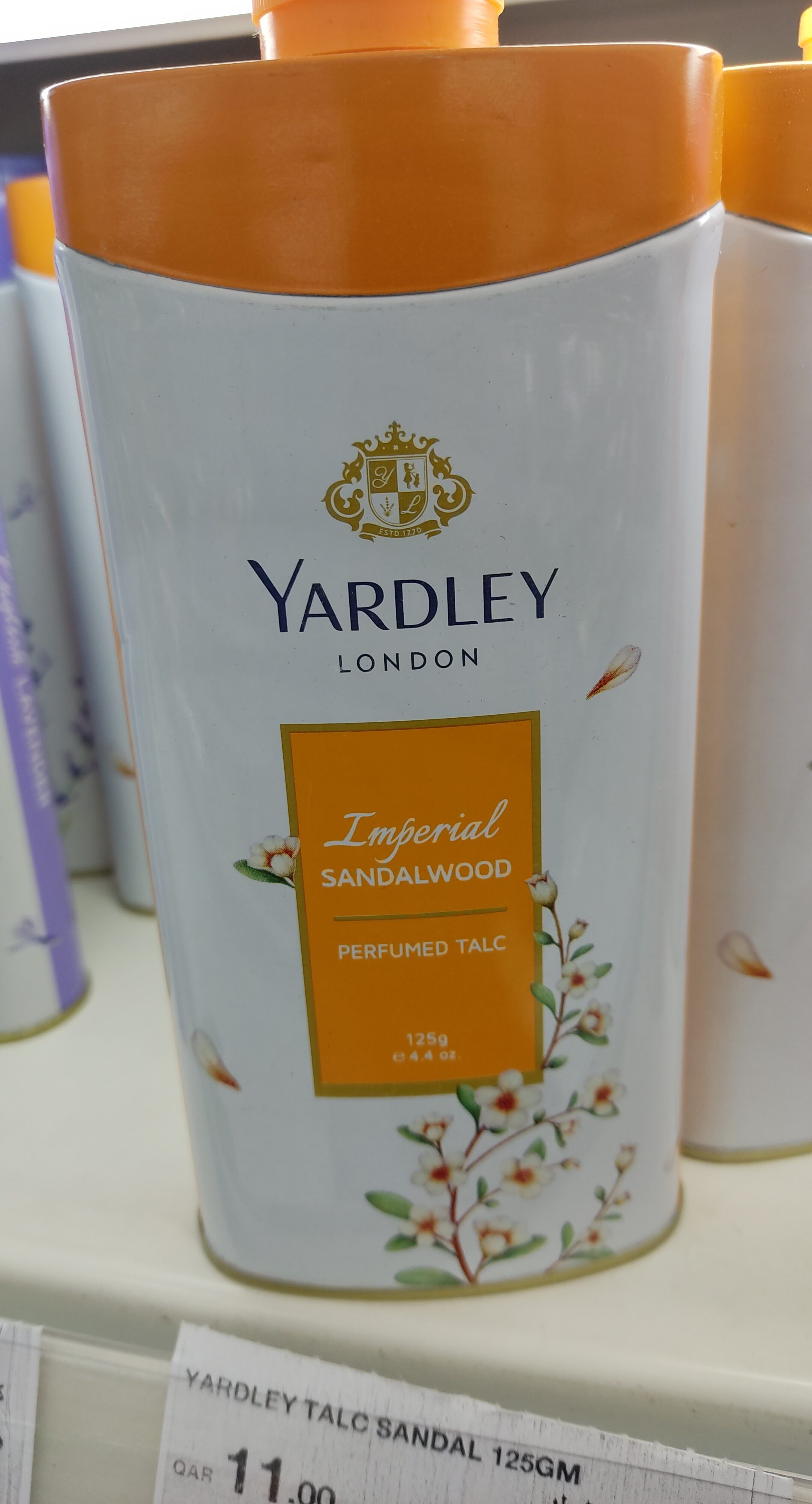 YARDLEY SANDALWOOD TALC - Produkt - en