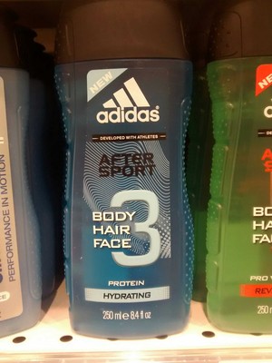 After sport Body hair face 3 - 1