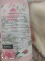 rose body lotion - Ingredientes - xx
