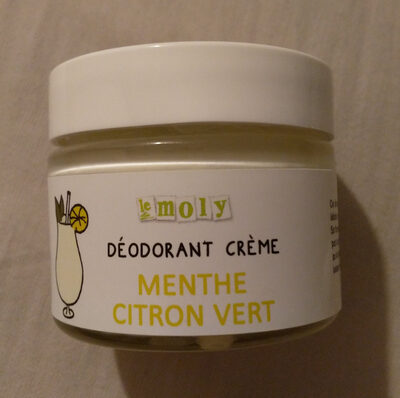 Déodorant crème menthe citron vert - Produkt