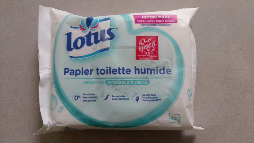Lotus Papier toilette humide - 製品 - fr