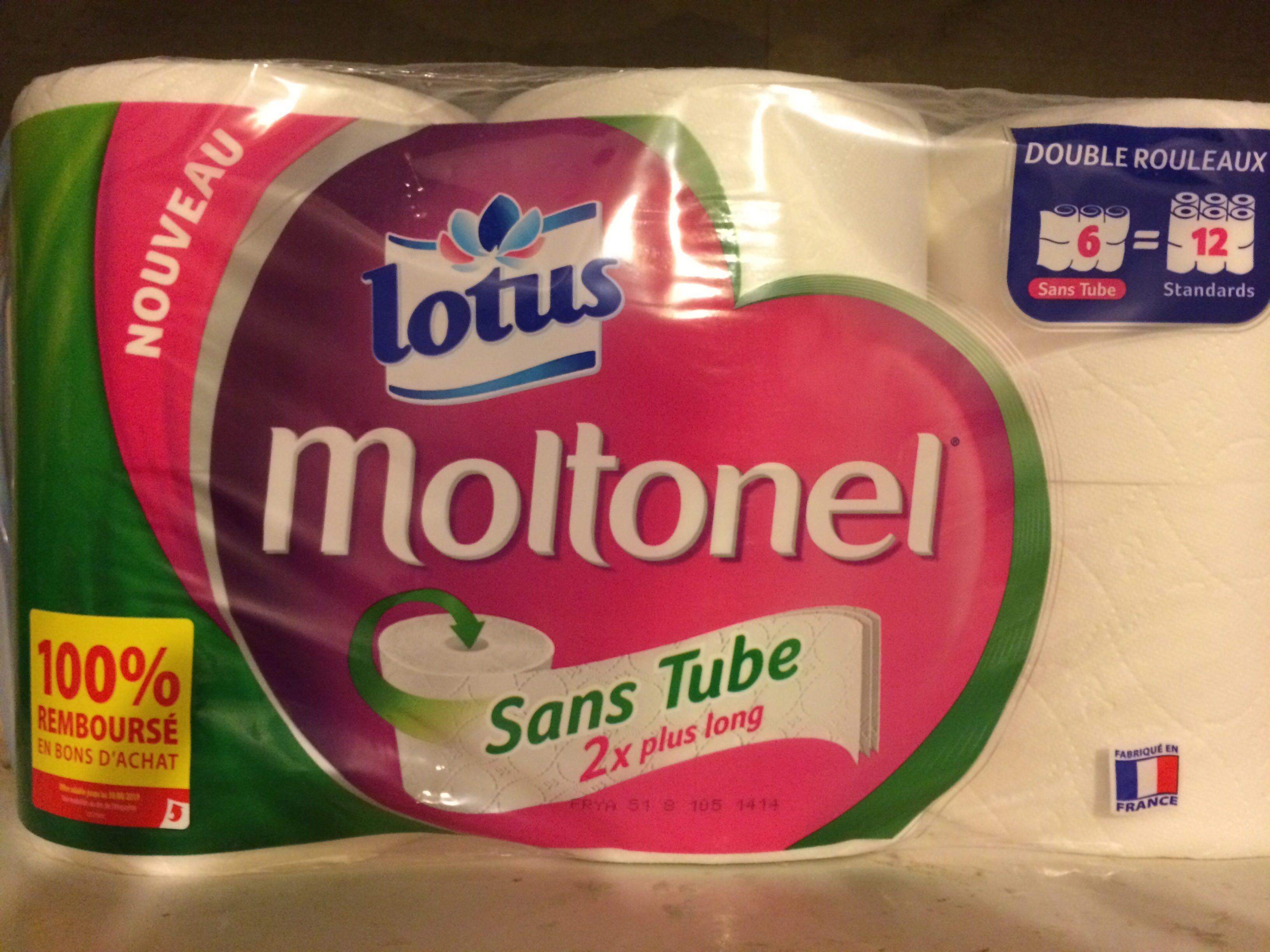 Papier toilette Moltonel - Продукт - fr