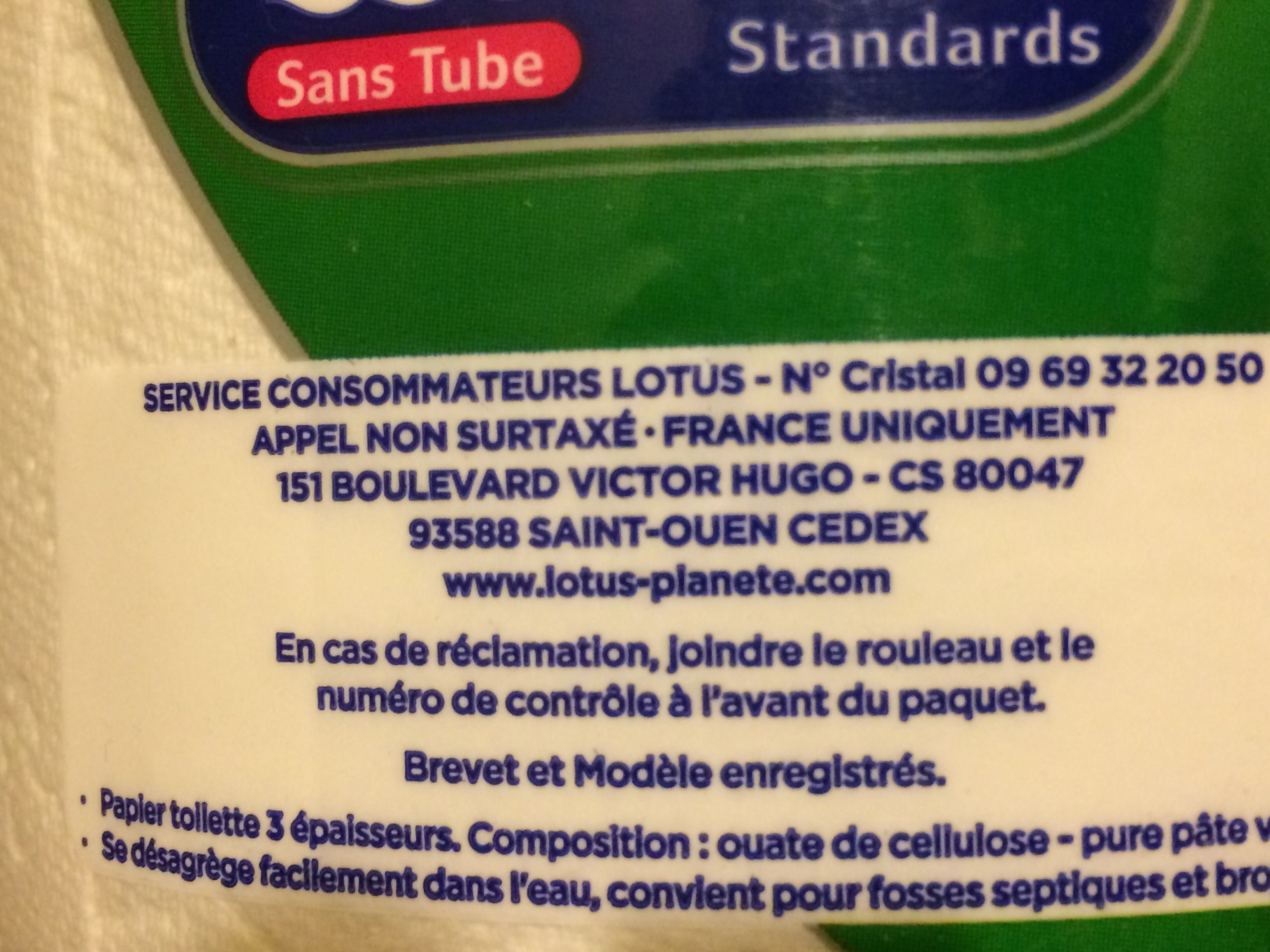 Papier toilette Moltonel - Inhaltsstoffe - fr