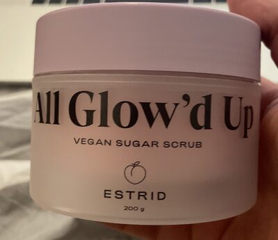 All Glow‘d Up Vegan Sugar Scrub - Product