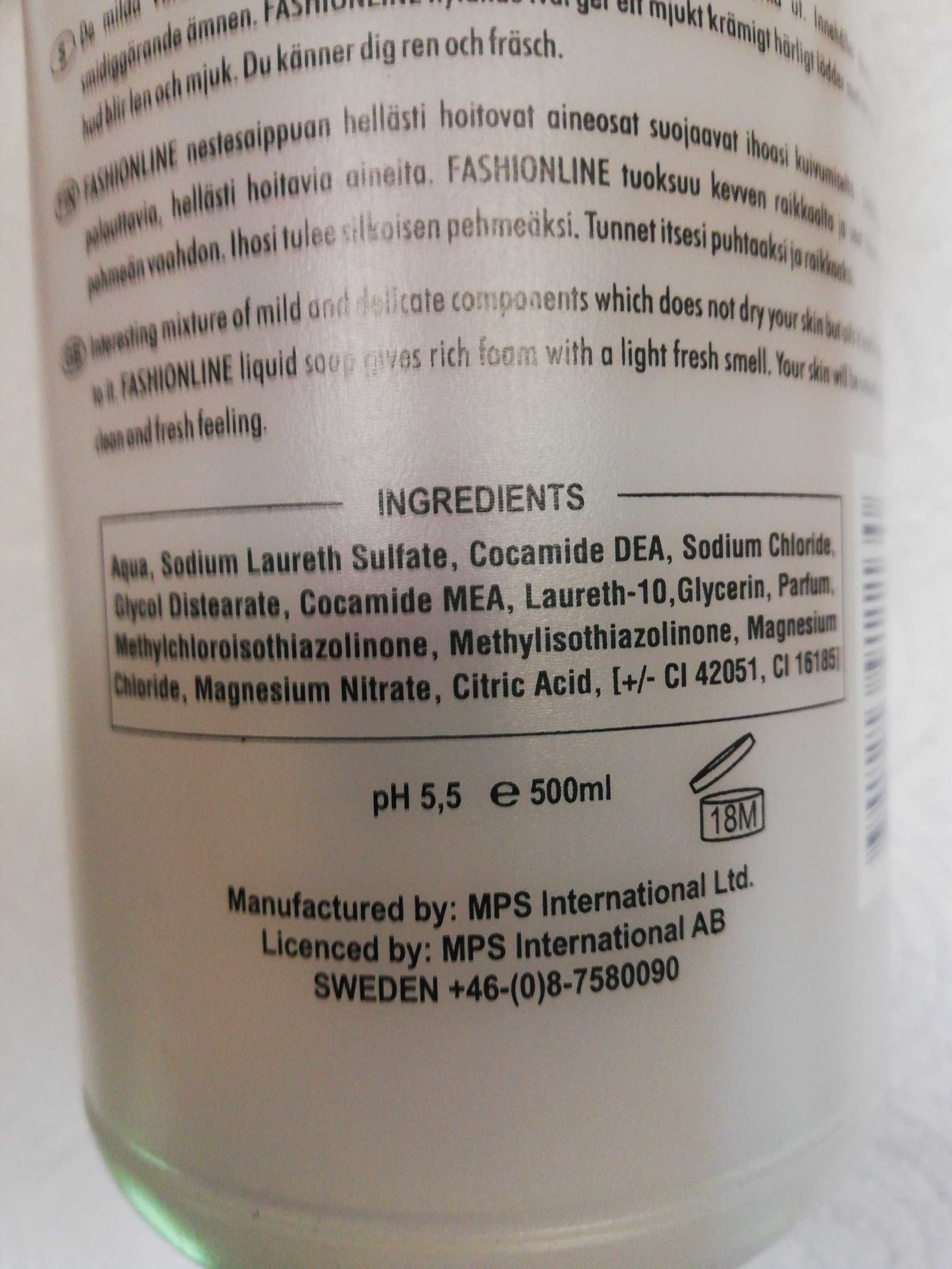 Fsshionline liquid soap - Produto - pl