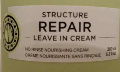 Structure Repair - Leave in Cream - - Продукт - de