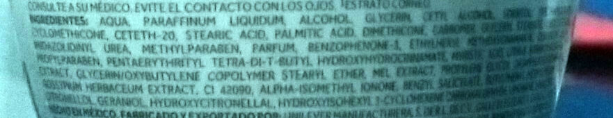 Bio-Hydratante - Ingredients - es