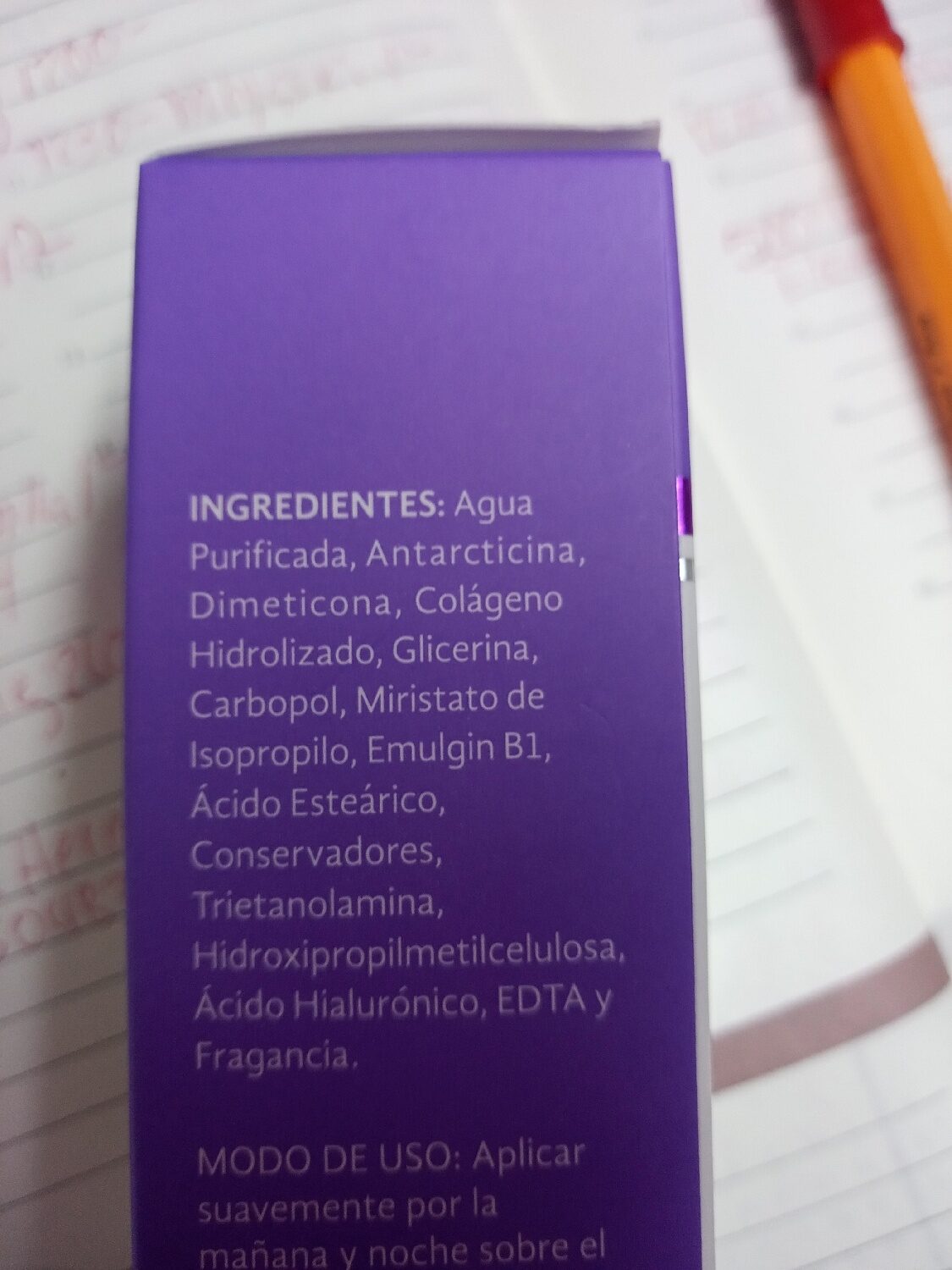 serum - Ingredients - xx
