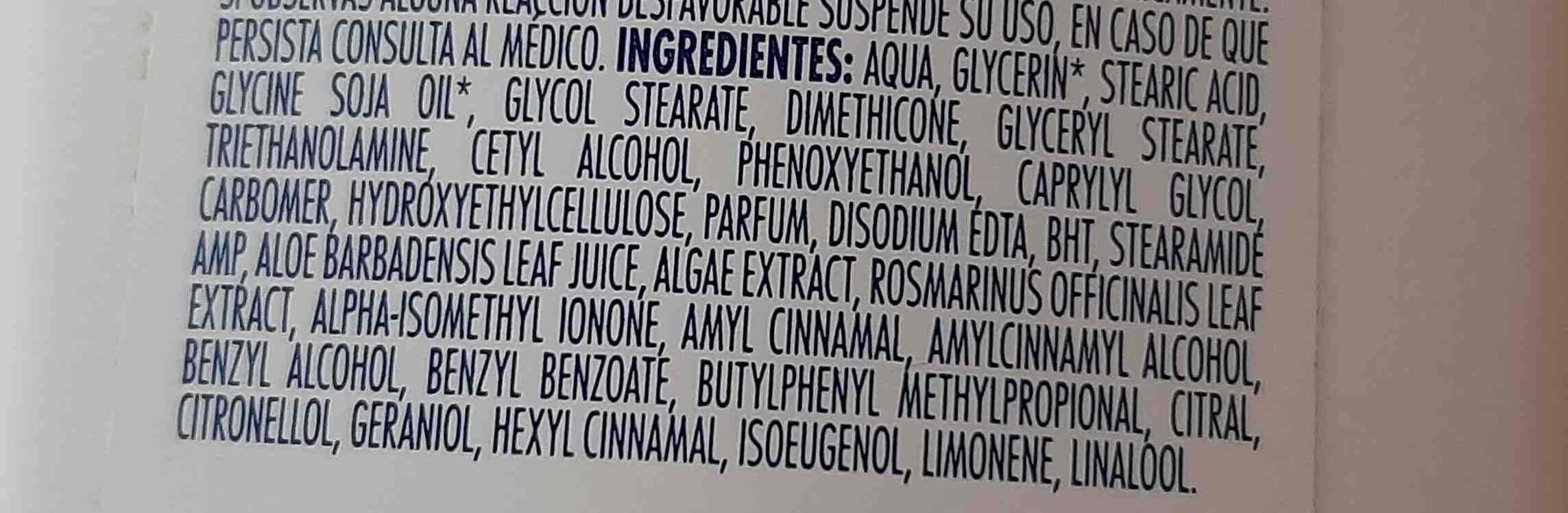 ST. Ives reafirmante - Ingredients - en