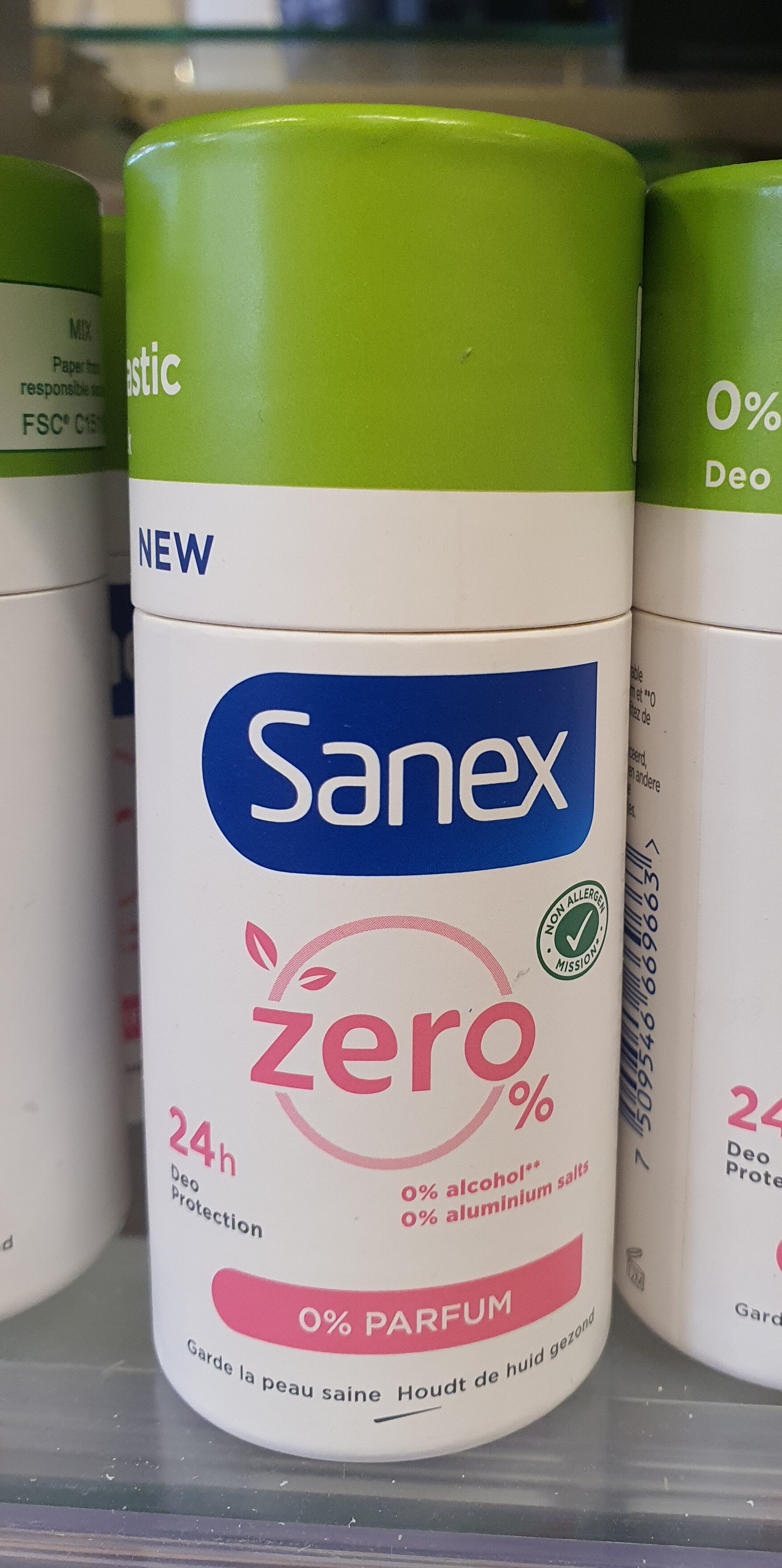 Sanex zéro% 24h - Product - fr