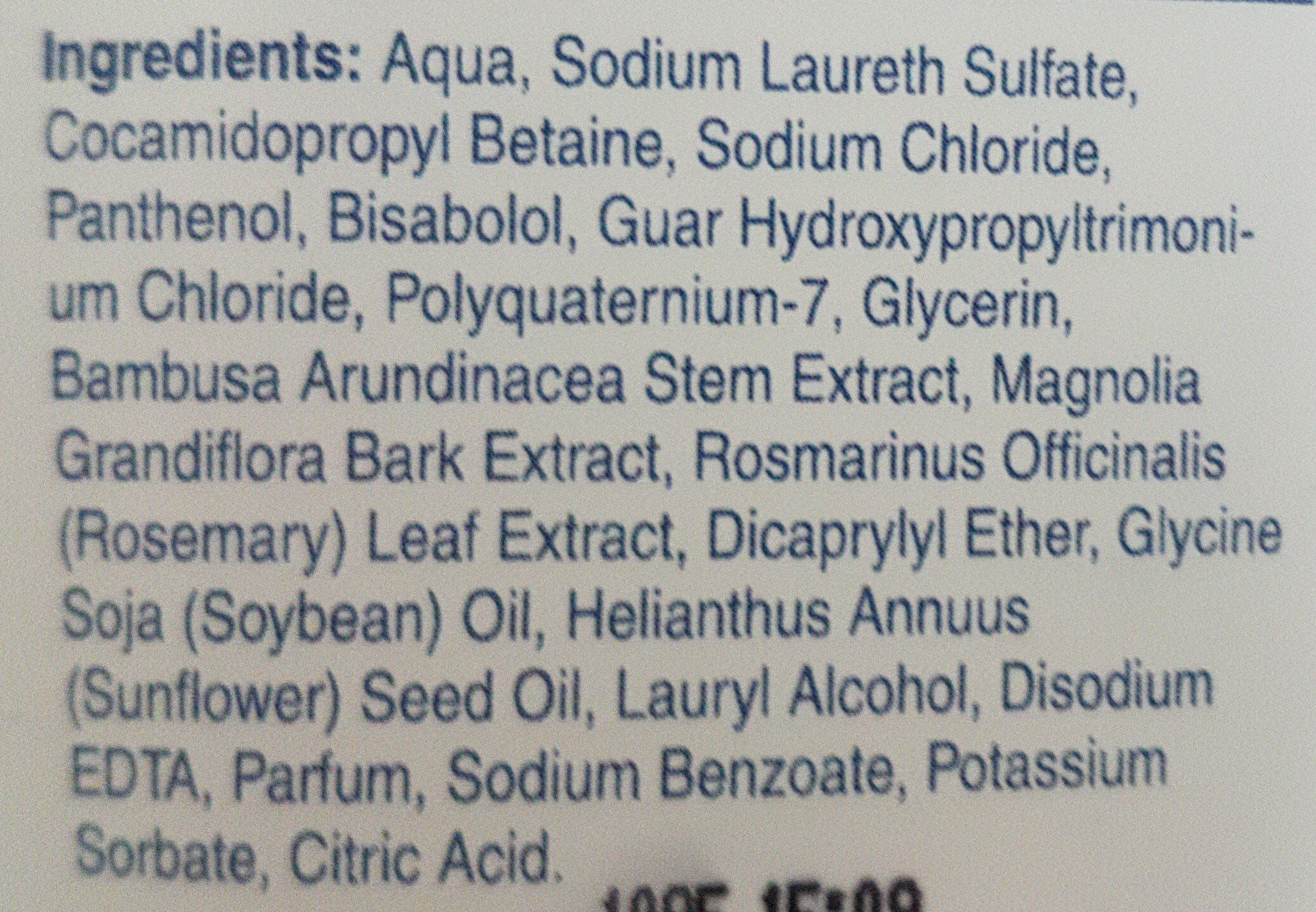 pH sensitive - Ingredients - fr
