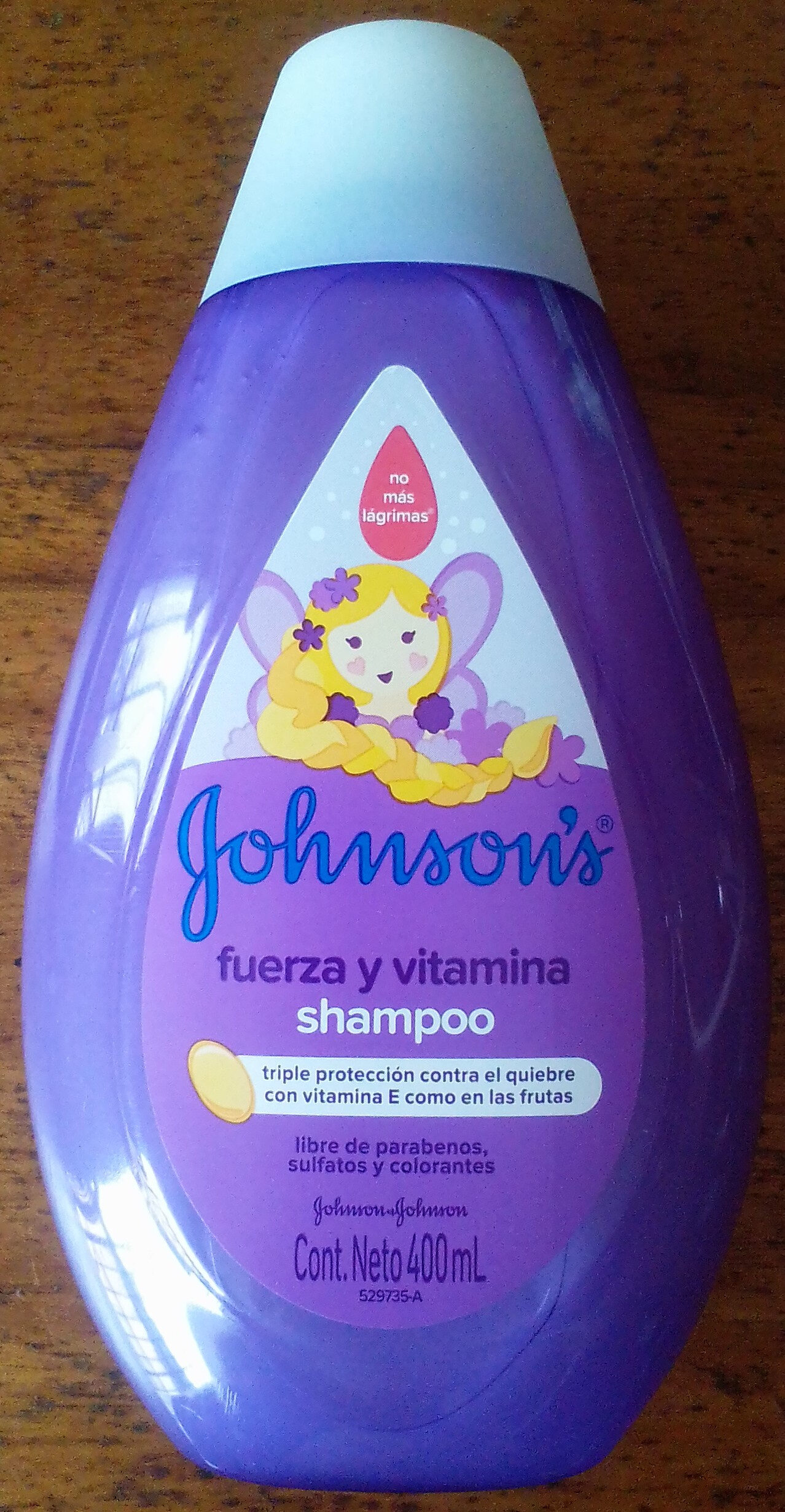 Johnson's Fuerza y Vitamina Shampoo - Product - en