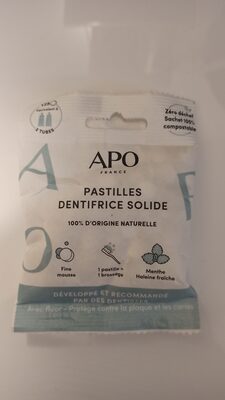 Pastilles dentifrice solide - Menth - Product - fr