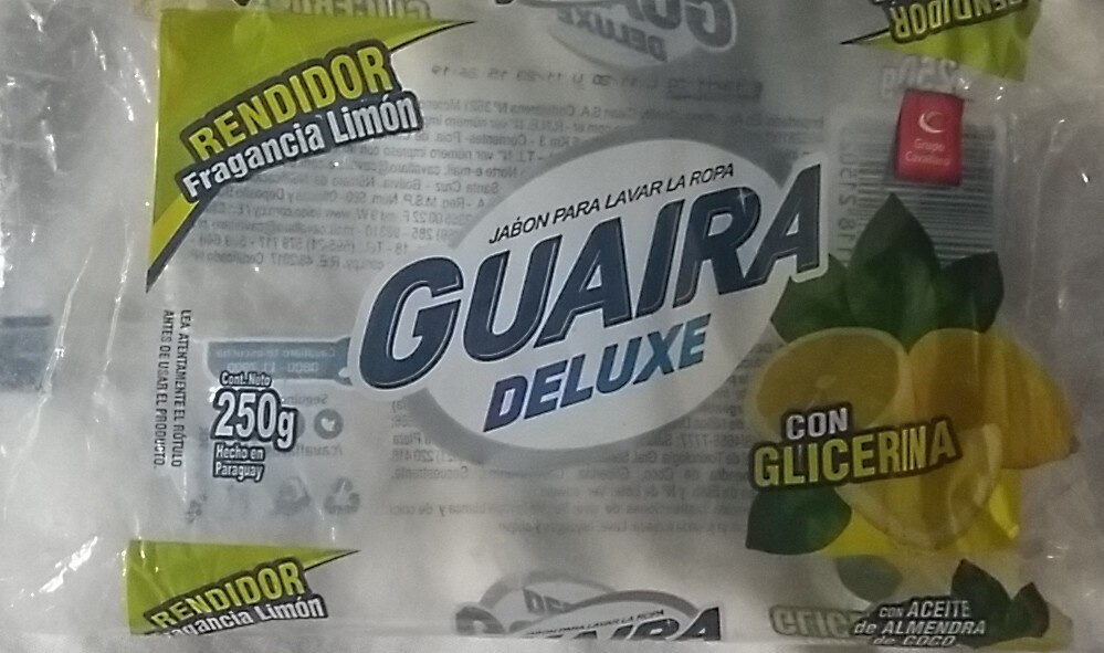Jabón Guaira Deluxe con Glicerina - Produit - es