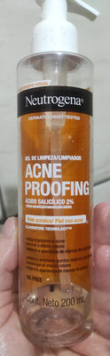 Gel de Limpeza NEUTROGENA® Acne Proofing™ - Продукт - pt
