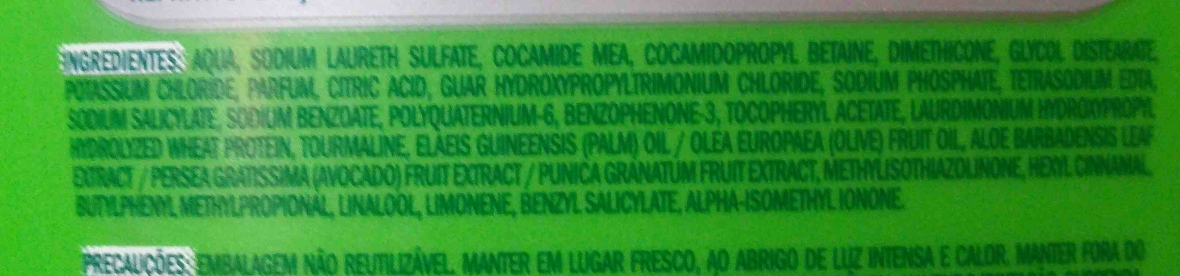 palmolive - Ingredientes - en