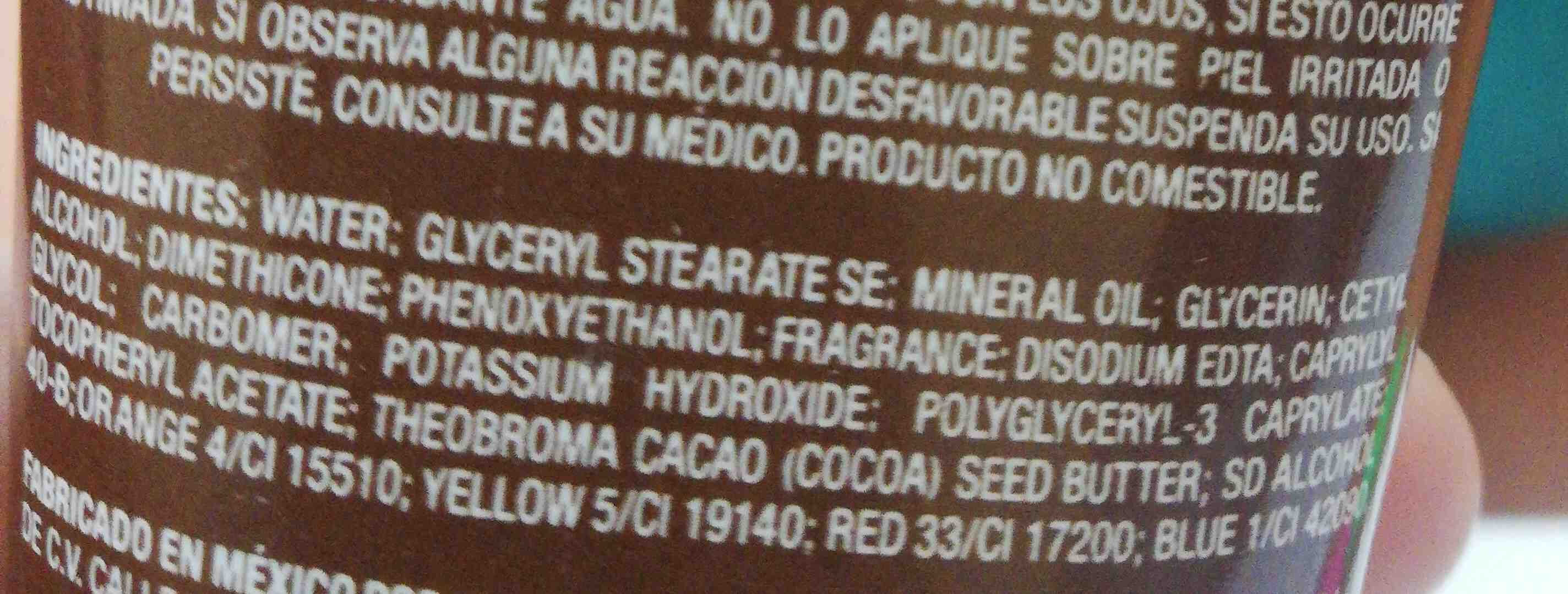 Manteca de cacao - Ingredients - en